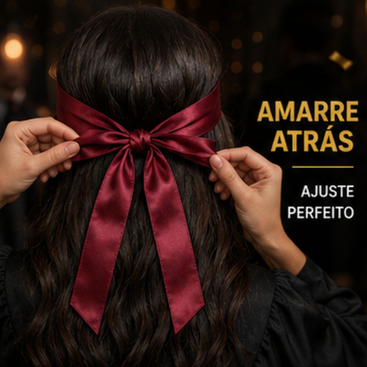 Faixas Personalizadas de Cetim, Headband Personalizada — imagem 5