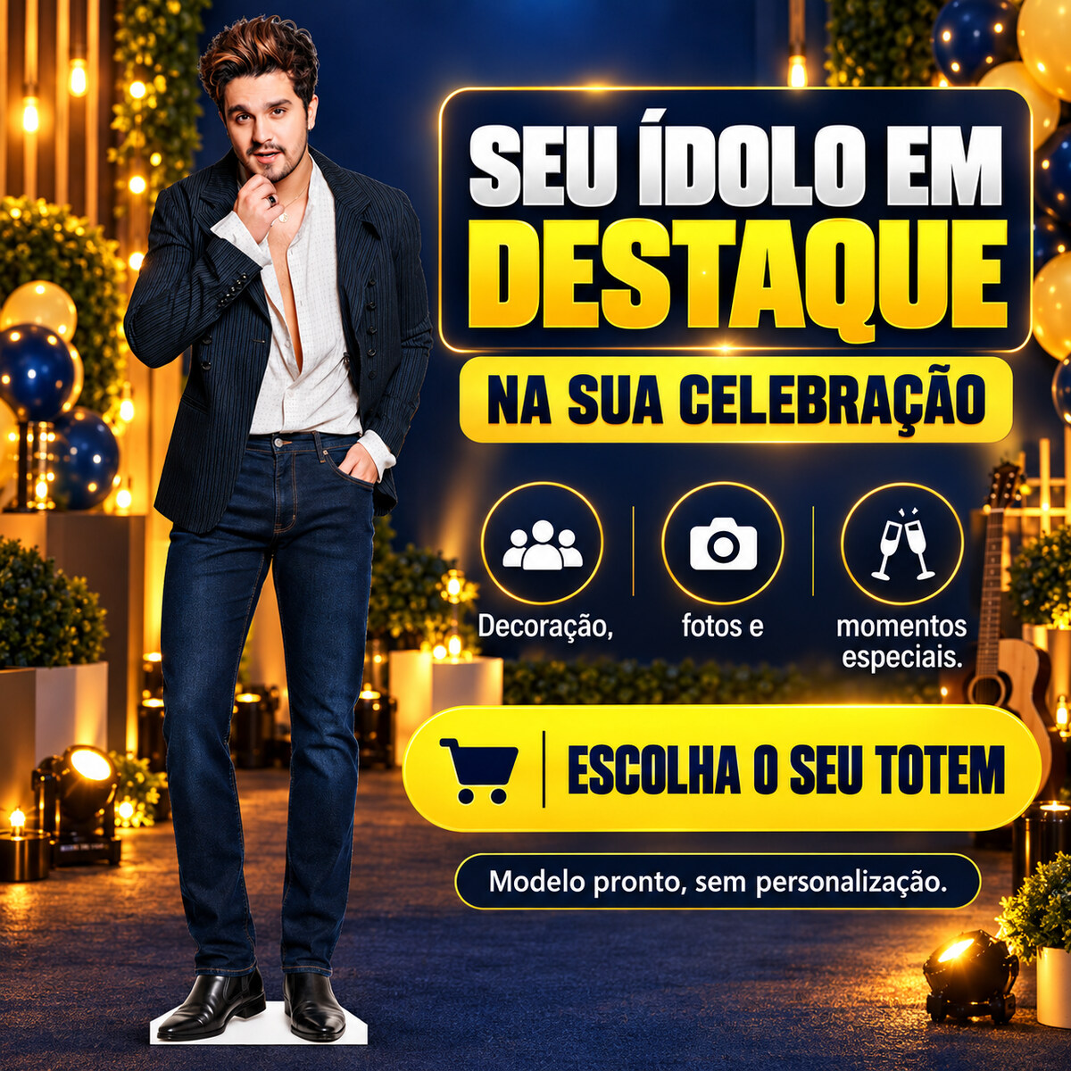 Totem Real Luan Santana — imagem 5 de 5
