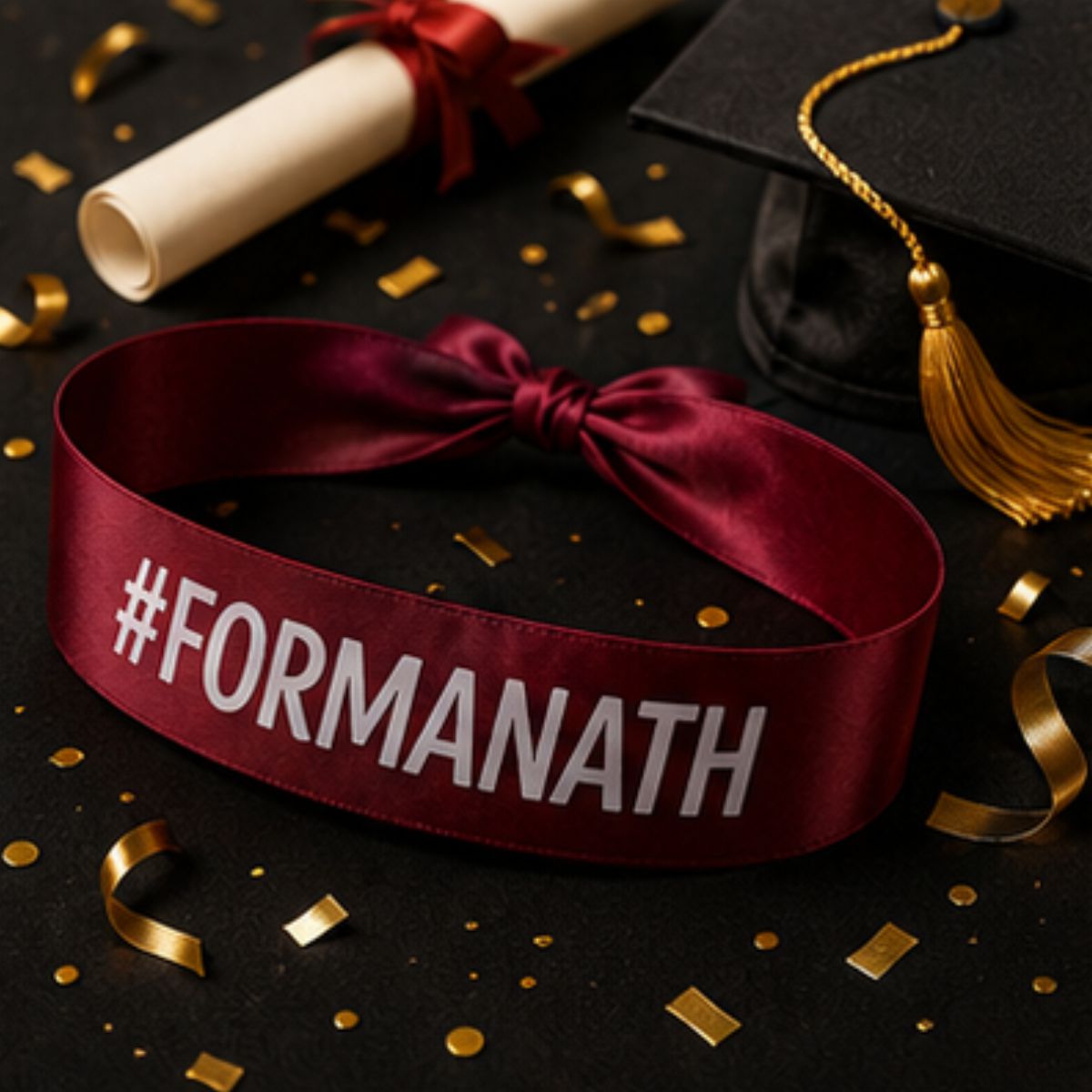Faixas Personalizadas de Cetim, Headband Personalizada — imagem 3