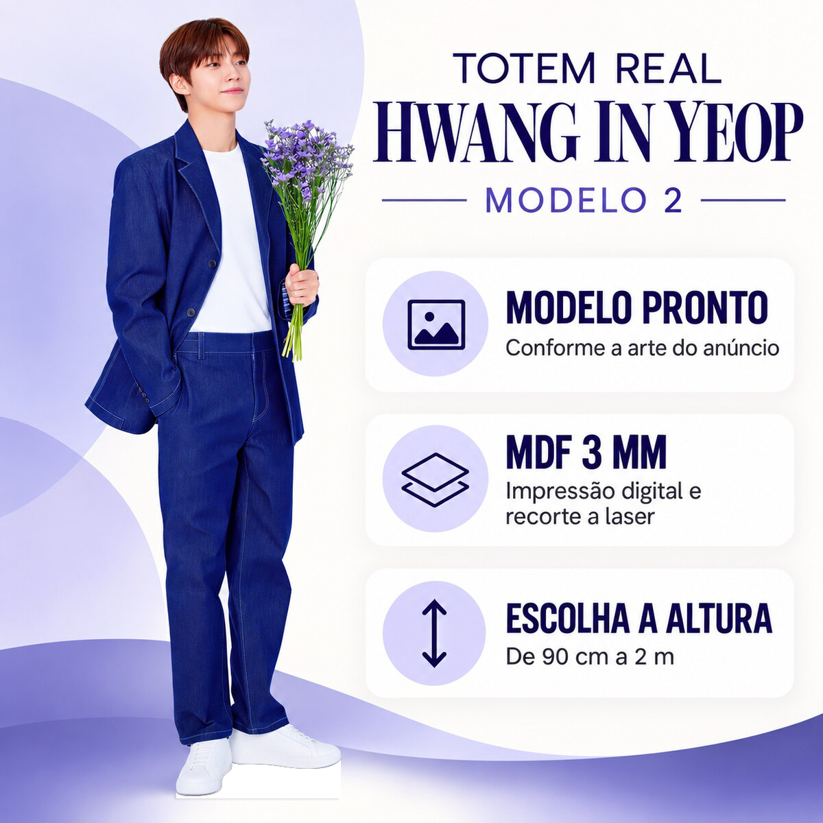 Totem Real Hwang In Yeop — Modelo 2 — imagem 3 de 5