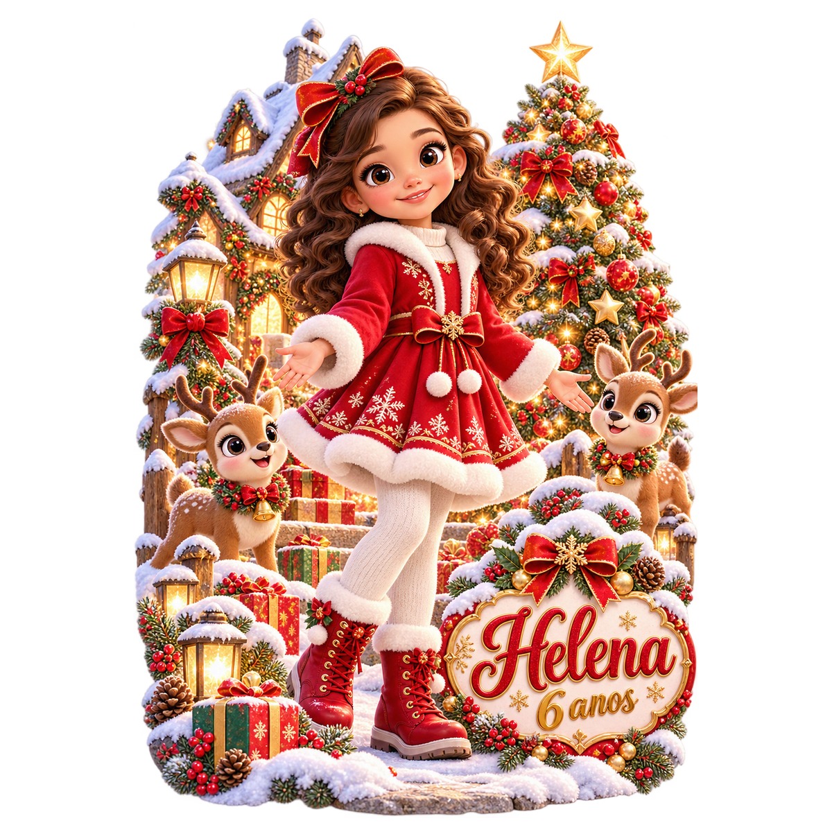 Natal Encantado — Exemplo 3D