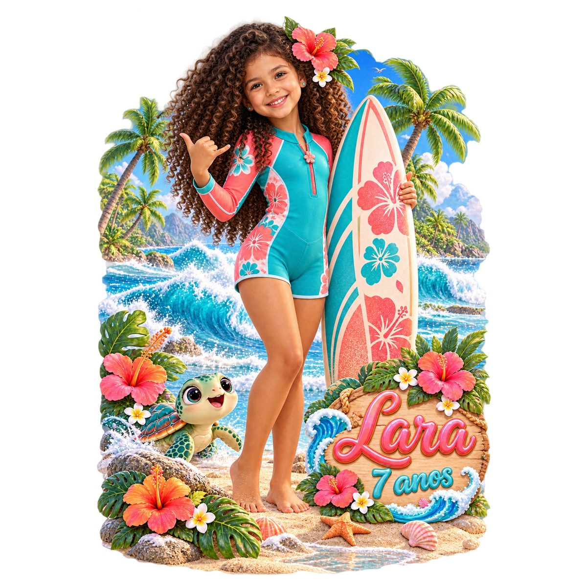 Surf — Exemplo Fotorrealista