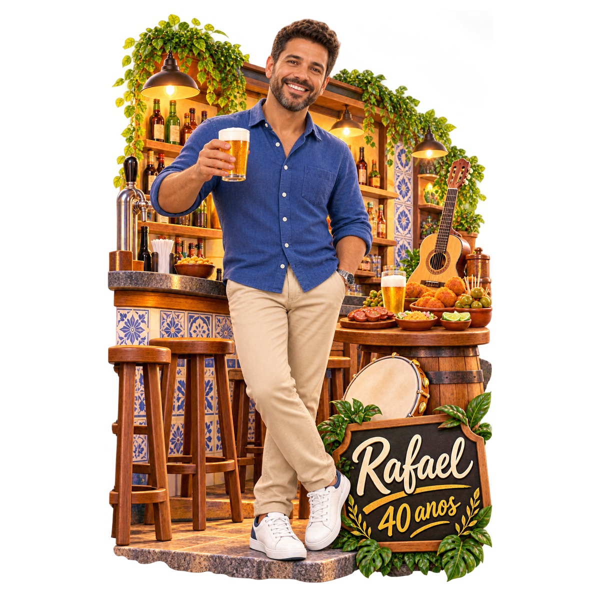 Boteco — Exemplo Fotorrealista