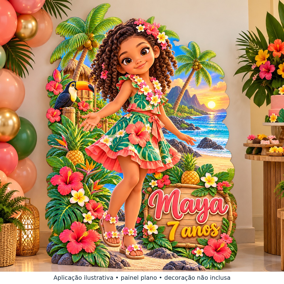 Tropical e Havaiano — Aplicacao